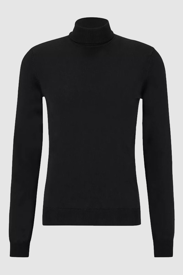 ΠΛΕΚΤΗ ΜΠΛΟΥΖΑ HUGO - 002 ΜΑΥΡΟ